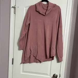 Cato Blush Pink Cowl Neck Sweater